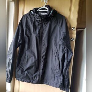 olumbia Womens Bla k Windbreaker Lightweight Ja ket Pa kable Xl
